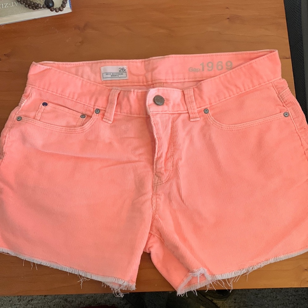 Gap Corduroy Sexy Boyfriend Shorts